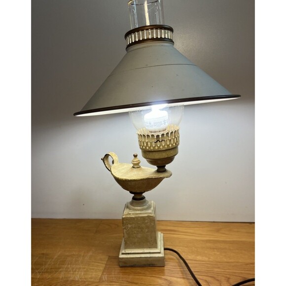Vintage Aladdin Electric Magic Lamp Desk Accent Display 19” Height - Picture 2 of 7